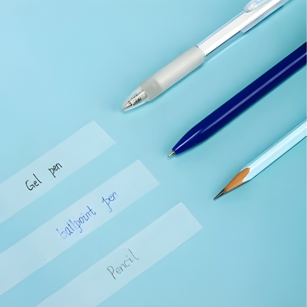 Biała taśma klejąca DELI - obrazek 3