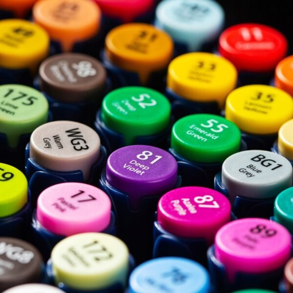 Markery artystyczne dwustronne 30szt + torba - obrazek 2