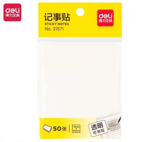 Notes samoprzylepny transparentny