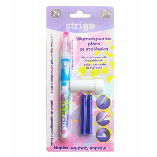 Pióro wymazywalne ze stalówką