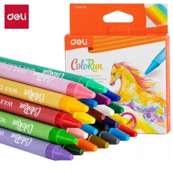 Kredki świecowe 12 kolorów