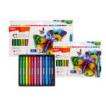 Kredki plastikowe trójkątne