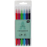 Cienkopisy 6 kolorów