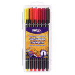 Cienkopisy trójkątne 12 kolorów