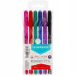 Długopisy 6 kolorów