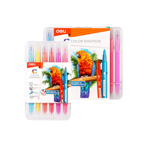 Flamastry dwustronne