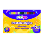 Pastele olejne 12 kolorów