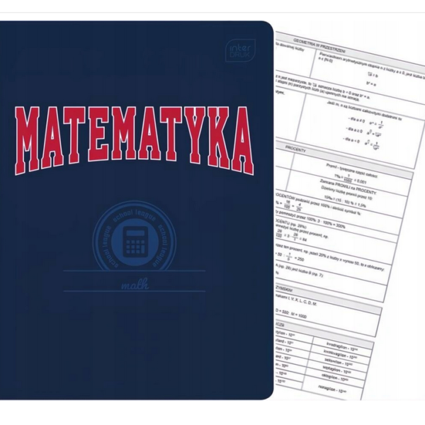 Zeszyt A5 60 kartek # Matematyka - obrazek 2