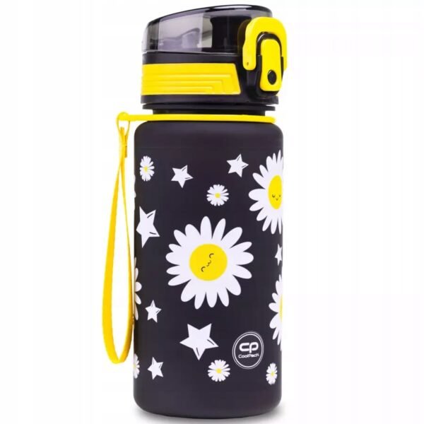 Bidon 400 ml Daisy black