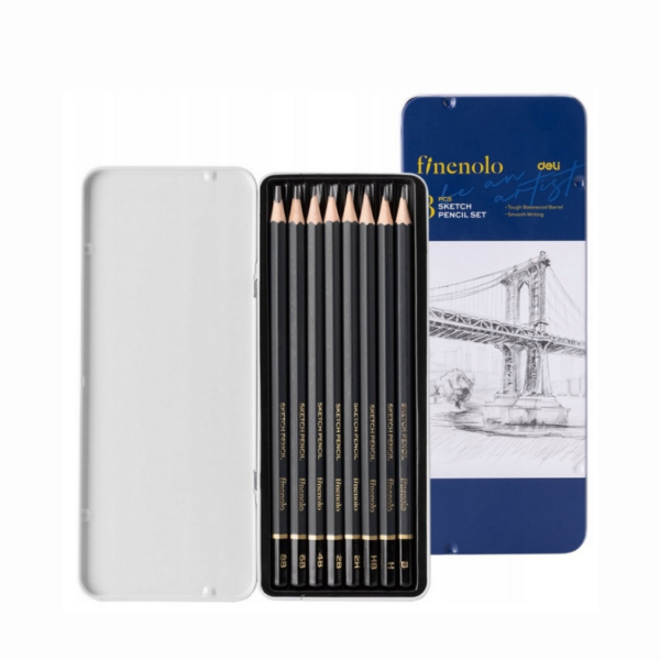 Zestaw ołówków 2H-8B