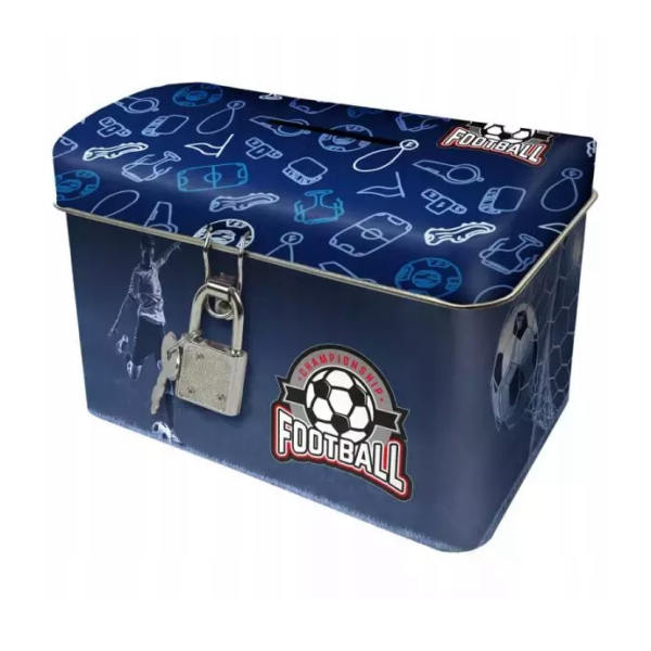 Skarbonka z kłódką