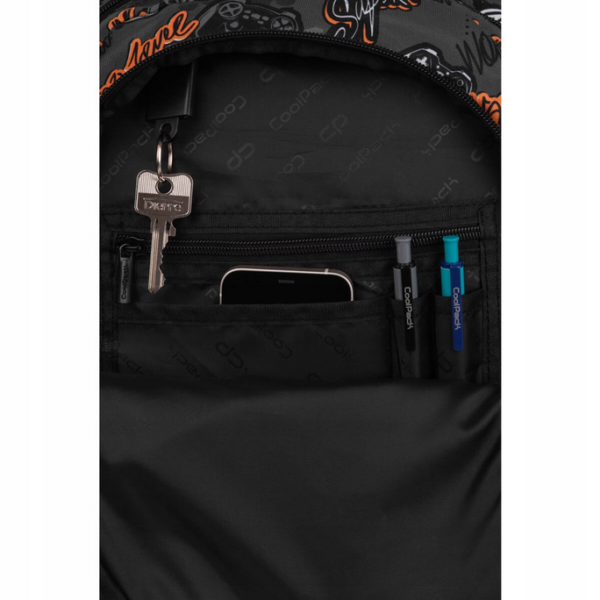 Plecak szkolny Gamer CoolPack - obrazek 2