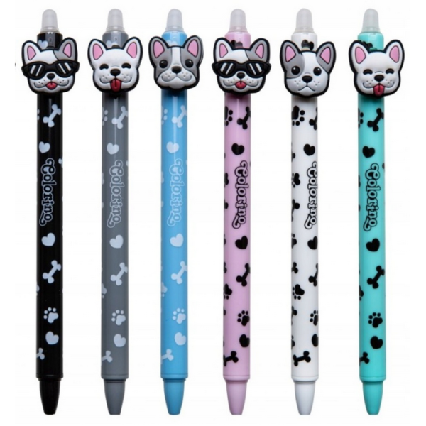 Długopis wymazywalny Dogs