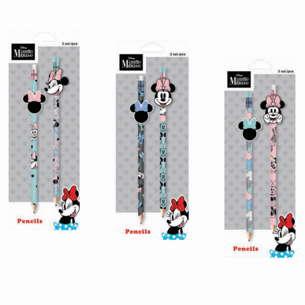 Ołówek Minnie Mouse 2szt.