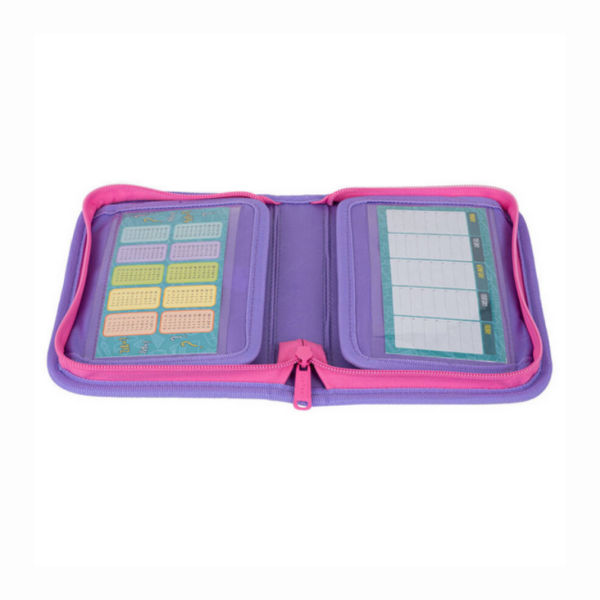 Piórnik 1 zamek Pastel Heart - obrazek 2