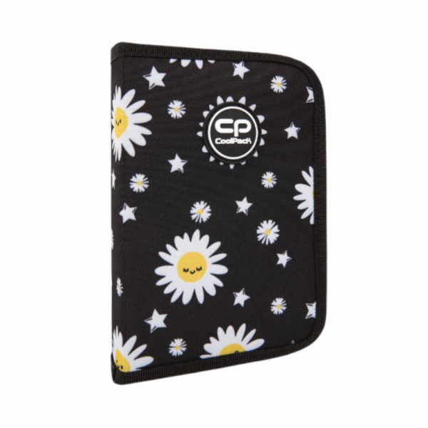 Piórnik 1 zamek Daisy Black