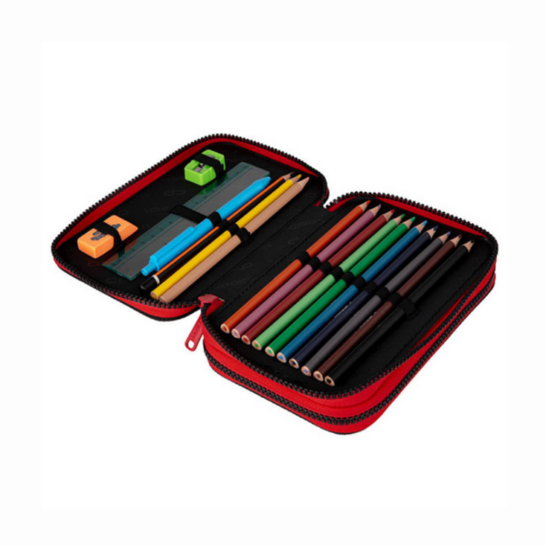 Piórnik z wyposażeniem Gradient Cranberry - obrazek 2