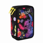 Piórnik potrójny z wyposażeniem Stitch