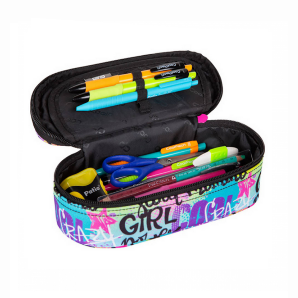 Piórnik jednokomorowy Girl Power - obrazek 2