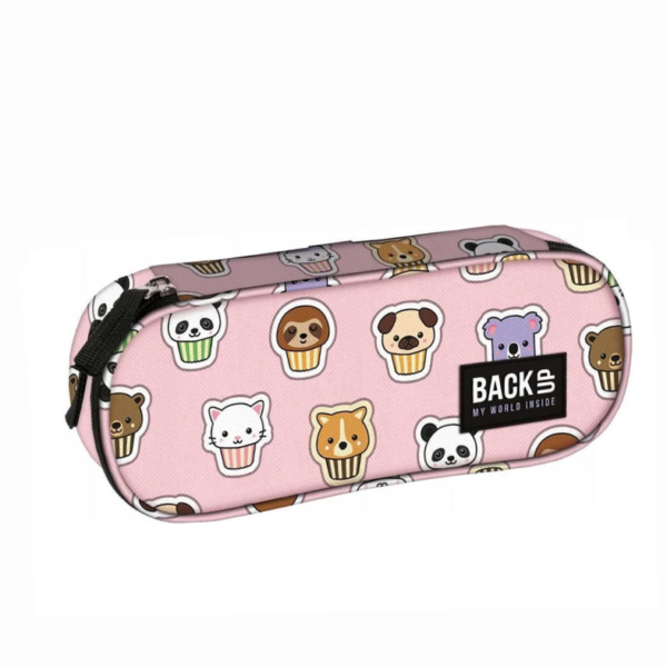 Piórnik jednokomorowy Zwierzaki Muffins