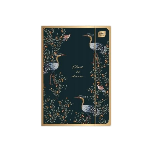 Teczka z gumką A4 Satin Gold - obrazek 2