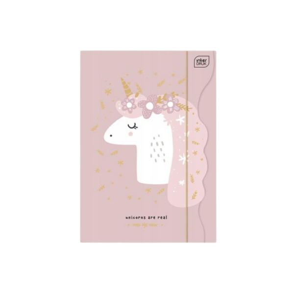 Teczka z gumką A4 Shape Girls - obrazek 3