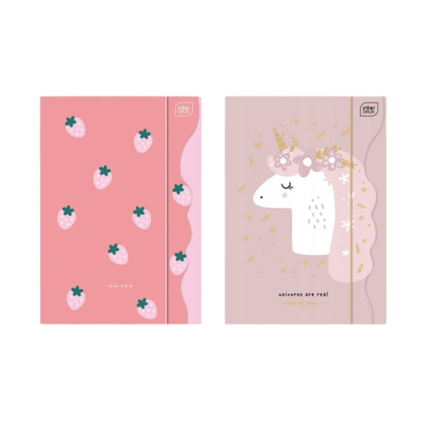 Teczka z gumką A4 Shape Girls