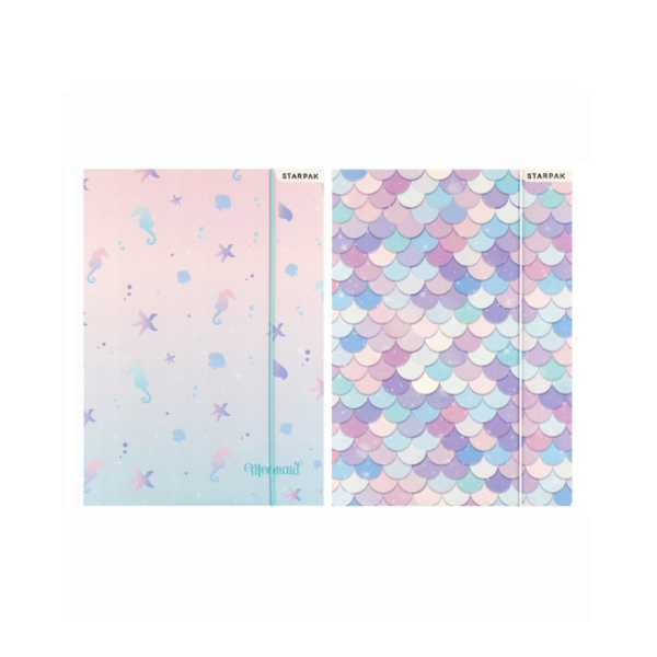 Teczka z gumką A4 Mermaid