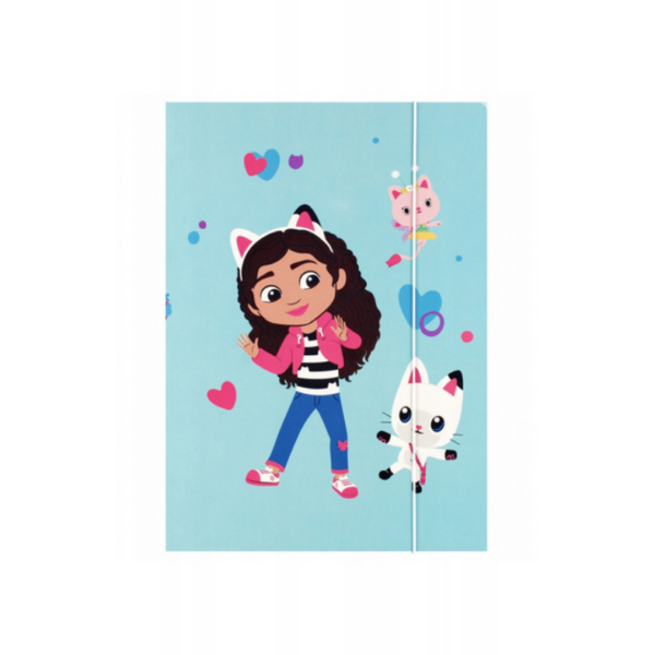 Teczka z gumką A4 Koci Domek Gabi - obrazek 4