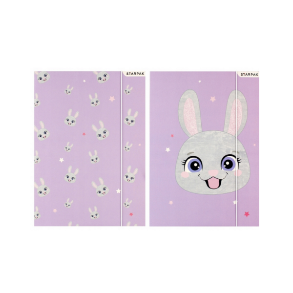 Teczka z gumką A4 Królik