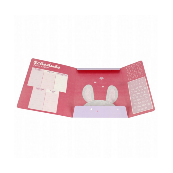 Teczka z gumką A4 Królik - obrazek 5