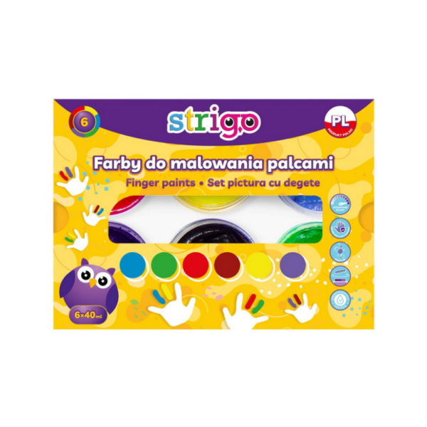 Farby do malowania palcami