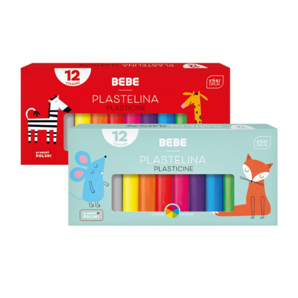 Plastelina 12 kolorów