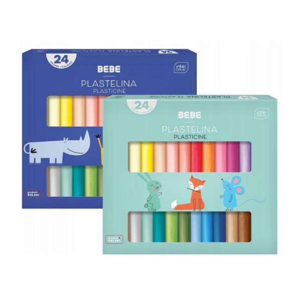 Plastelina 24 kolory