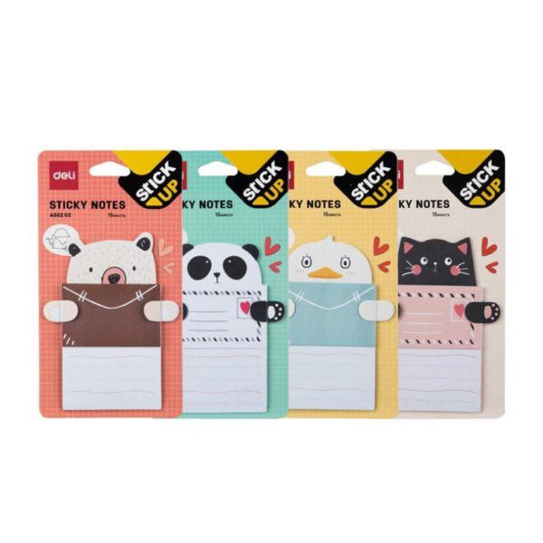 Notes samoprzylepny zwierzątka