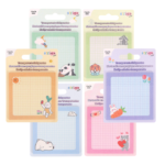 Notes samoprzylepny transparentny mix