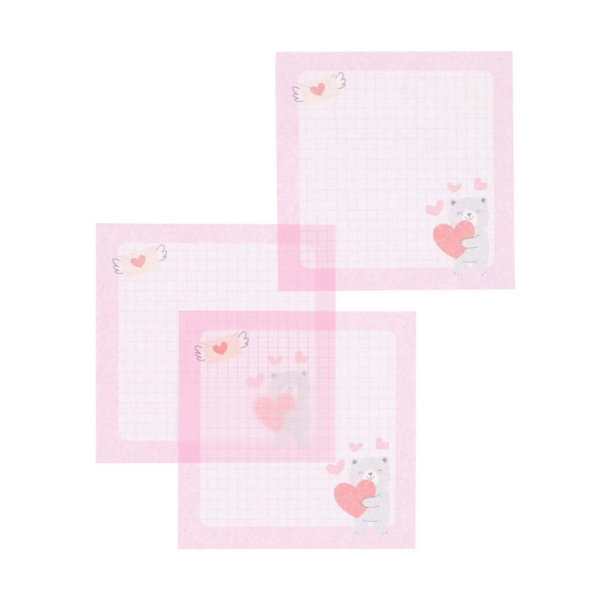 Notes samoprzylepny transparentny mix - obrazek 2