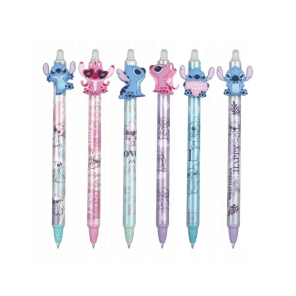 Długopis wymazywalny pastelowy Stitch