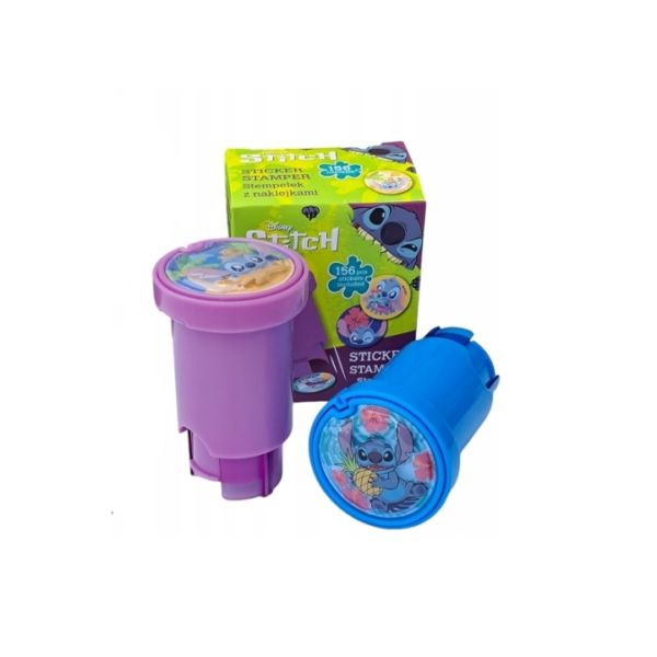 Stempel z naklejkami Stitch