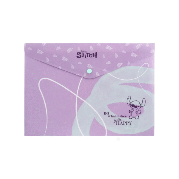 Teczka kopertowa A4 na zatrzask Stitch - obrazek 3