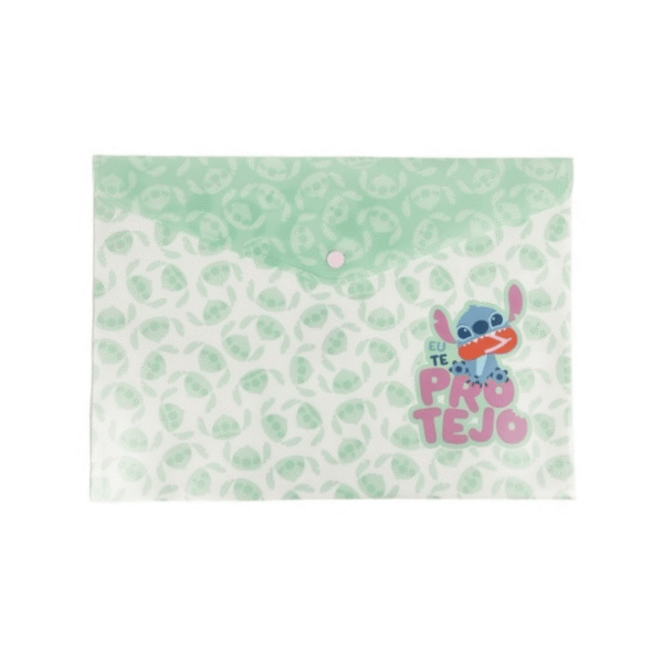 Teczka kopertowa A4 na zatrzask Stitch - obrazek 2