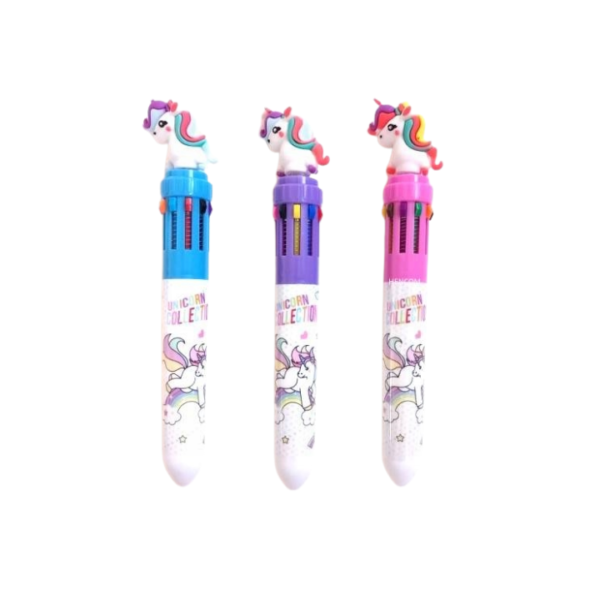 Długopis 10 kolorów Pony