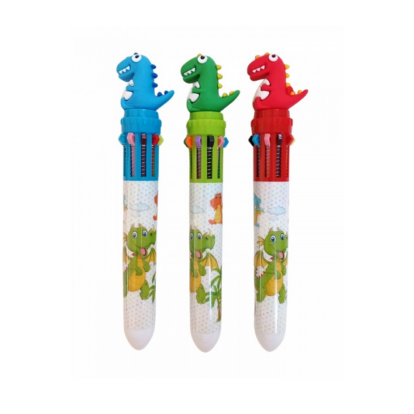 Długopis 10 kolorów Dragon