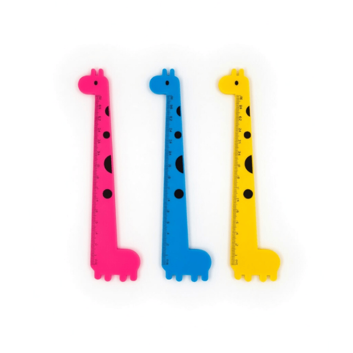 Bez nazwy (Post na Facebooka)(942) Linijka 15 cm Żyrafa - obrazek 1