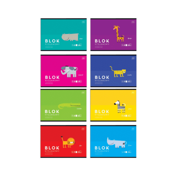 Blok rysunkowy A4 120g