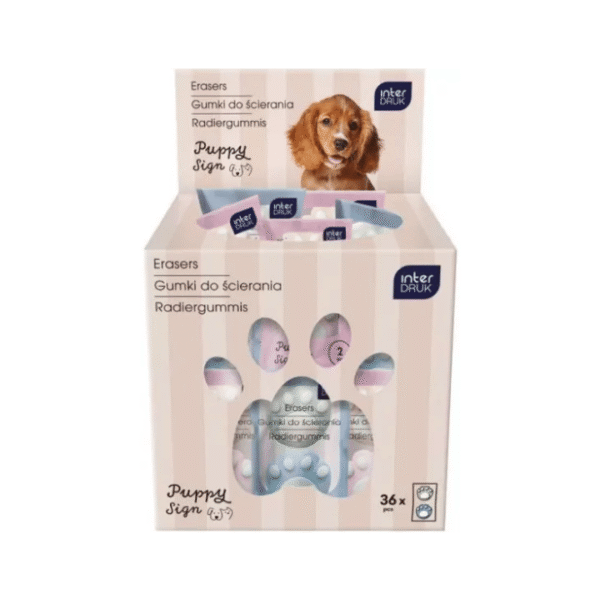 Gumka Puppy Sign 2 szt. - obrazek 4
