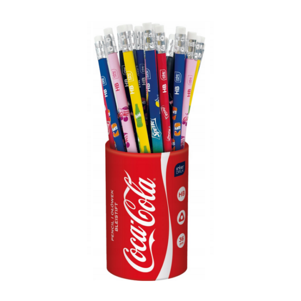 Ołówek z gumką Coca Cola - obrazek 2