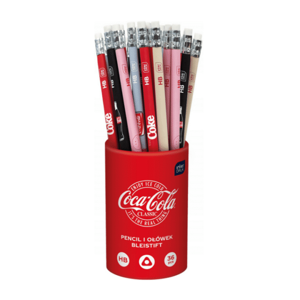 Ołówek z gumką Coca Cola - obrazek 2