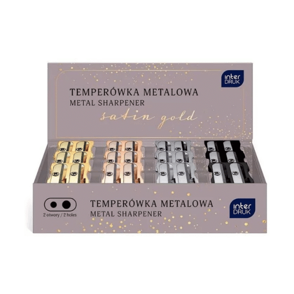 Temperówka podwójna Satin Gold - obrazek 2