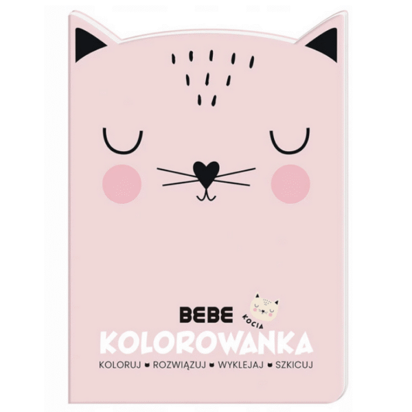 Kolorowanka kreatywna A4 Kot